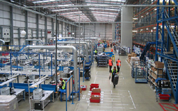 Fashion distribution warehouse