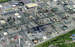 16 acre chemical plant PA system