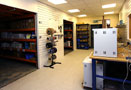 PAS rack build area
